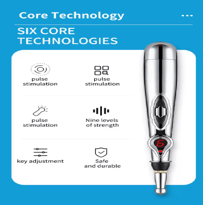 MeridianEase Electronic Acupuncture Pen Acupoint Massage Tool
