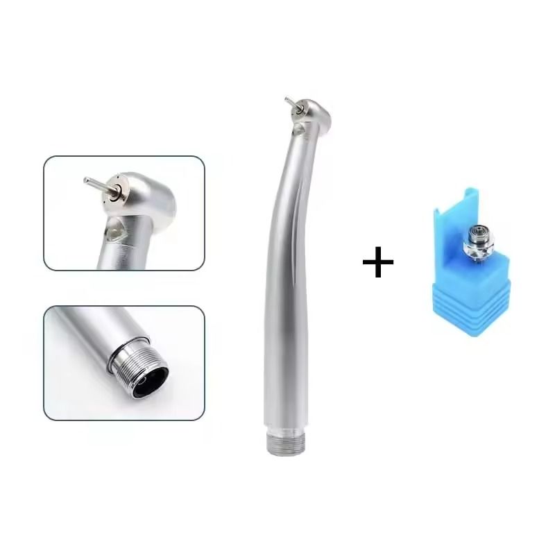 LED Dental High Speed Handpiece with Push Button and Triple Water Spray