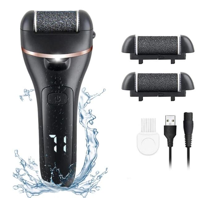 Electric Foot Grinder Rechargeable Callus Remover Pedicure Tool for Soft Feet