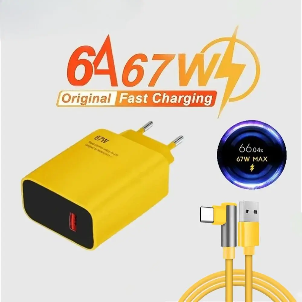 USB Type C Cable Quick Charge Phone Charger Fast Charging Wall Adapter
