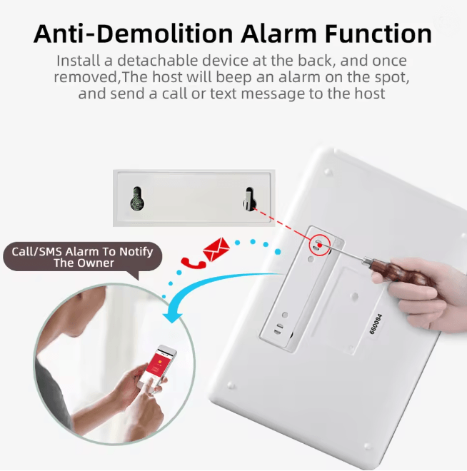 PGST Smart Home Security Alarm System Wireless GSM WIFI with App Control