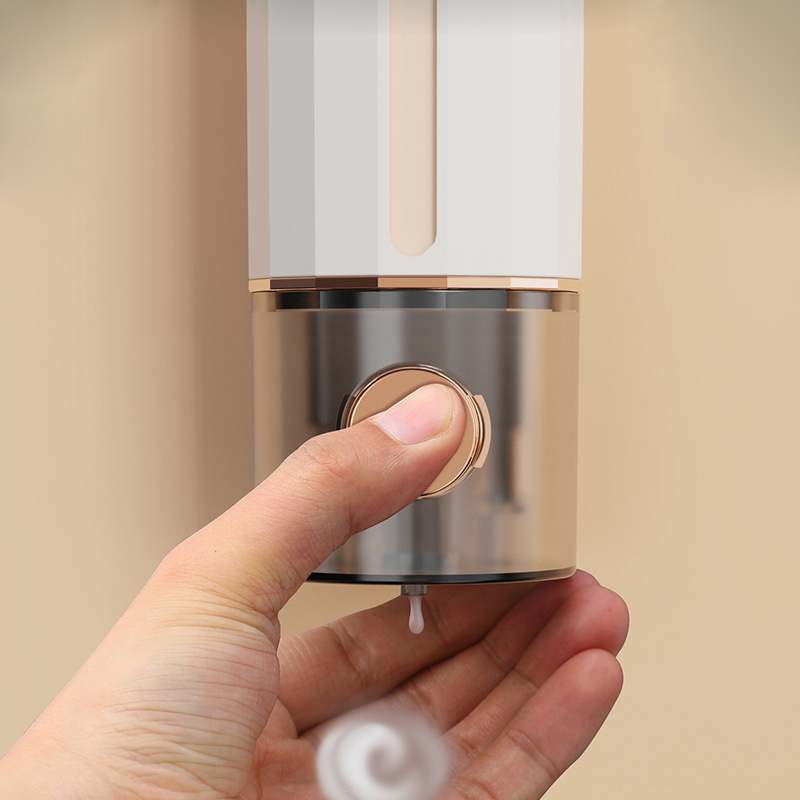Wall-mounted Punch-free Soap Dispenser, Hand Soap Press Box, Bathroom Hotel, Shampoo Shower Gel Dispenser
