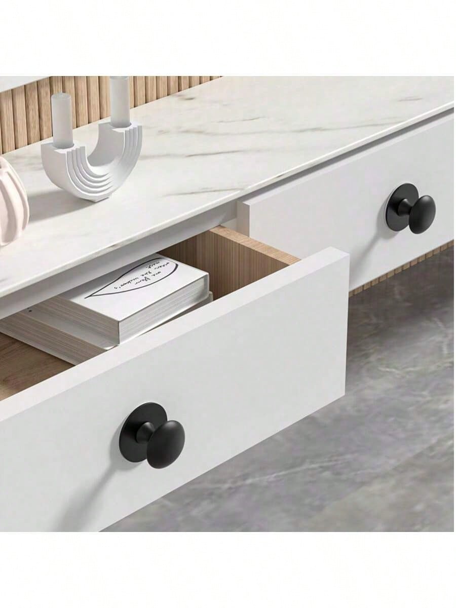 Self Adhesive Cabinet Knobs Stainless Steel No Drill Drawer Pulls