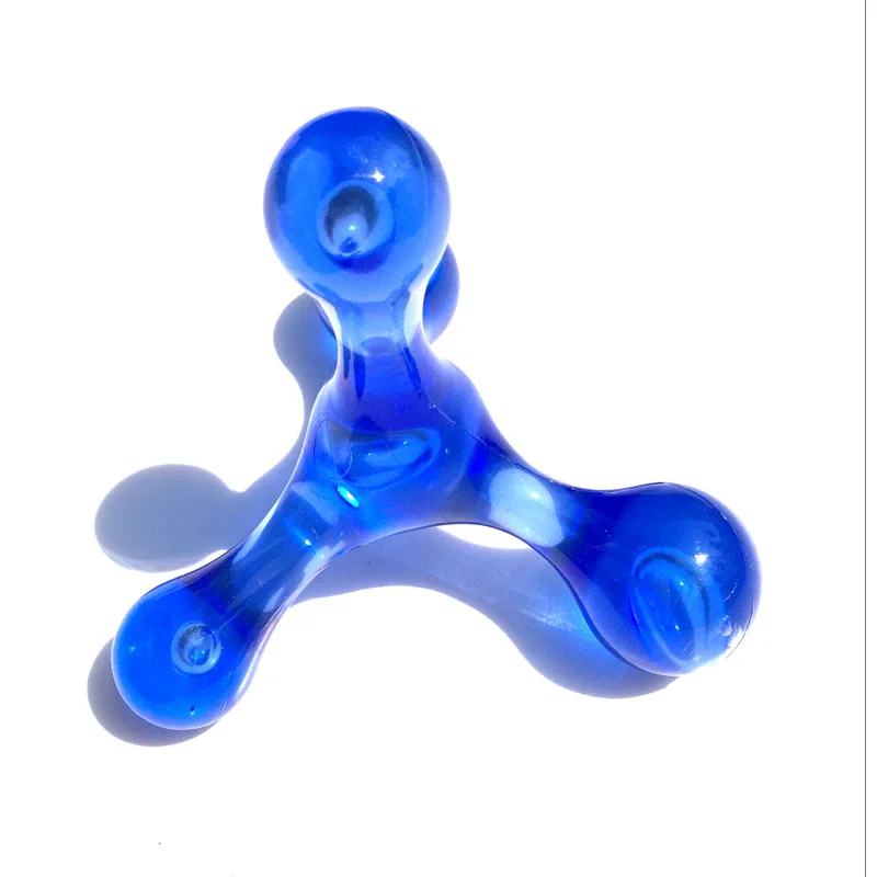 Useful 4 Balls Mini Manual Massager, Arm Back Leg Head Foot Acupuncture Point, Relaxation Tool, Eliminate Oedema Fat