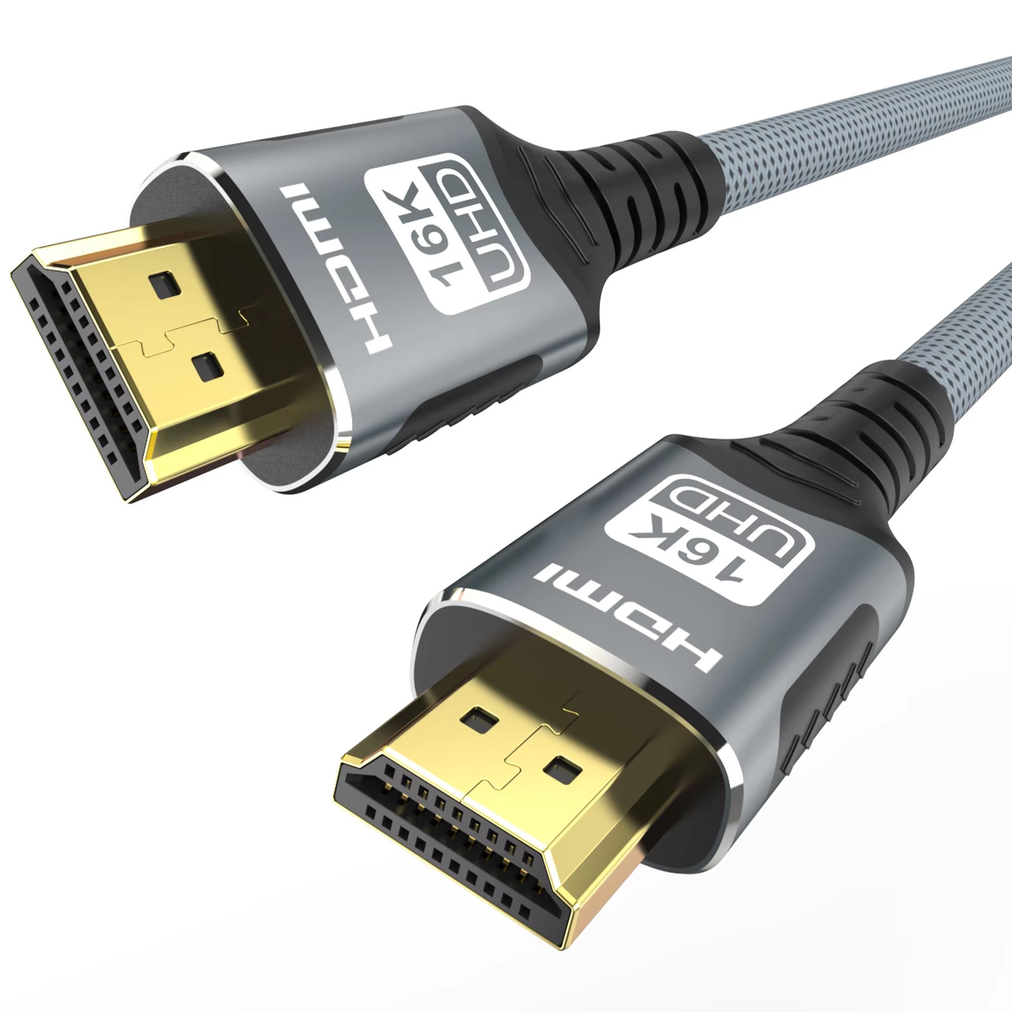 Ultra-High-Speed HDMI 2.1 Braided Cable (4K at 120Hz | 8K a60Hz) – 48 Gbps Transfer | DTS:X | HDR10 | PS5 / Laptop Ready