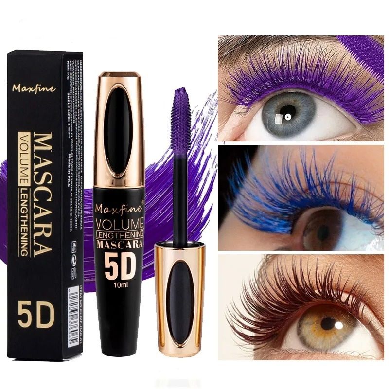 5D Silk Fiber Eyelash Mascara - Ultimate Length & Waterproof Volume