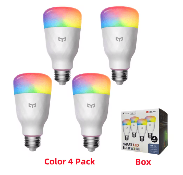 Yeelight Smart LED Bulb W3 WiFi Dimmable E26 with Voice Control