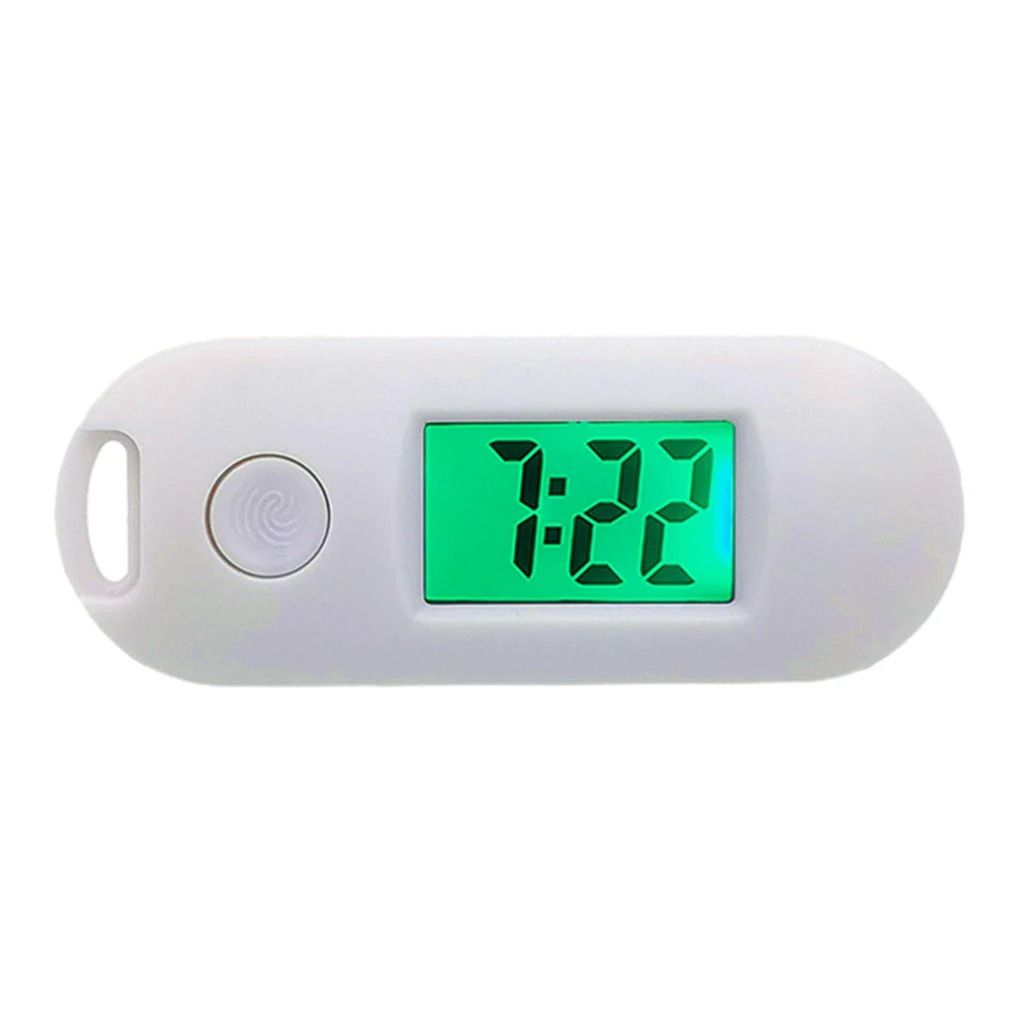 Mini Keychain Luminous Digital Pocket Watch