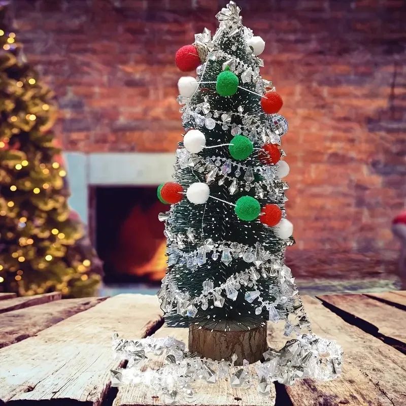 Christmas Hanging Pom Pom Ball Set