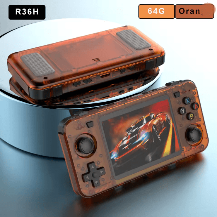 Retro Handheld Game Console with 35 Inch IPS Screen and 10000 Plus Games