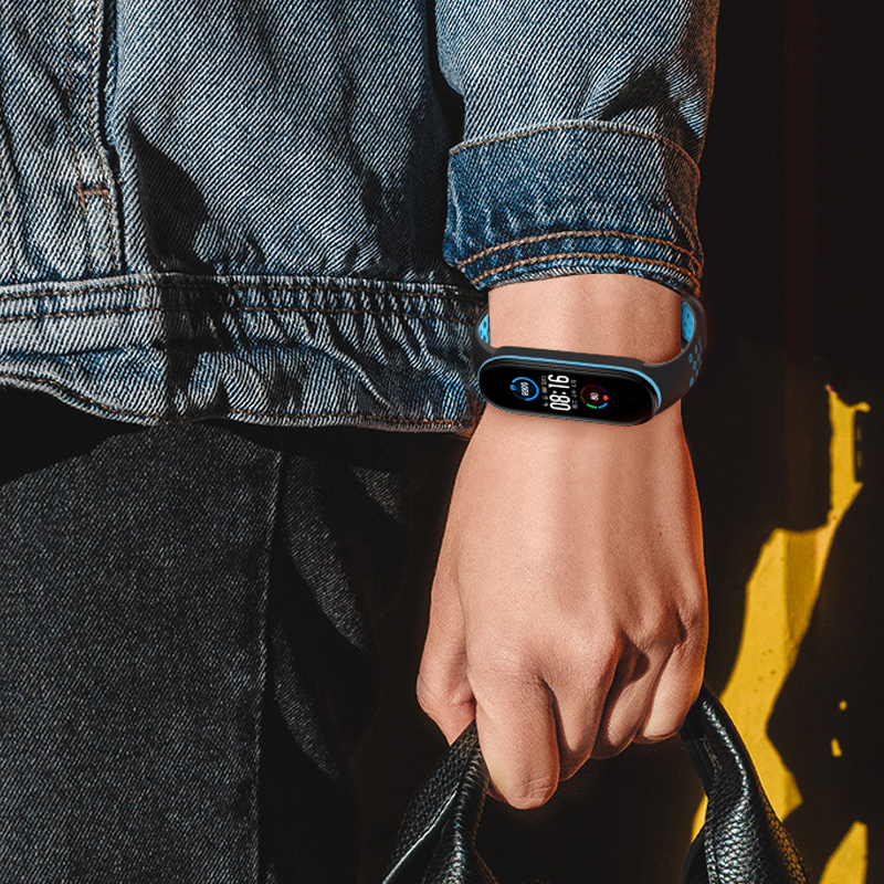 Breathable Strap for Smart Watch, Replacement Wrist Bracelet for Xiaomi Miband, Durable Miband Strap for Comfort