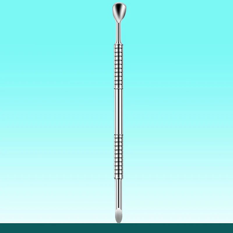 Stainless Steel Cuticle Pusher Double End Manicure Nail Tool