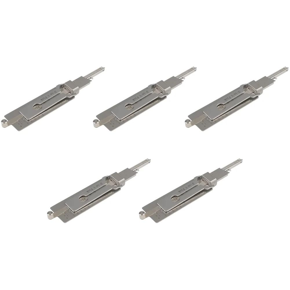 Stainless Steel Key Decoder & Precision Hook Repair Tool Set