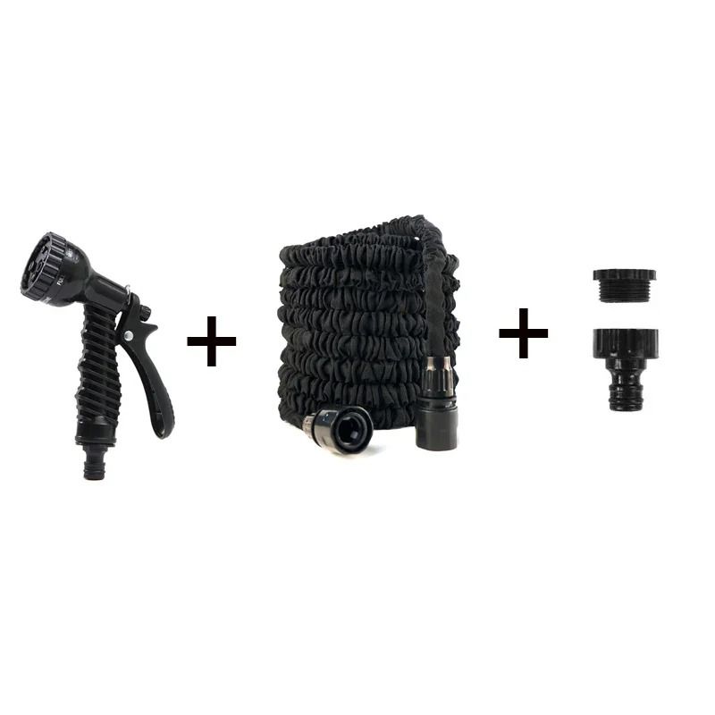 Expandable High Pressure Car Wash Hose with Multi Function Spray Nozzle