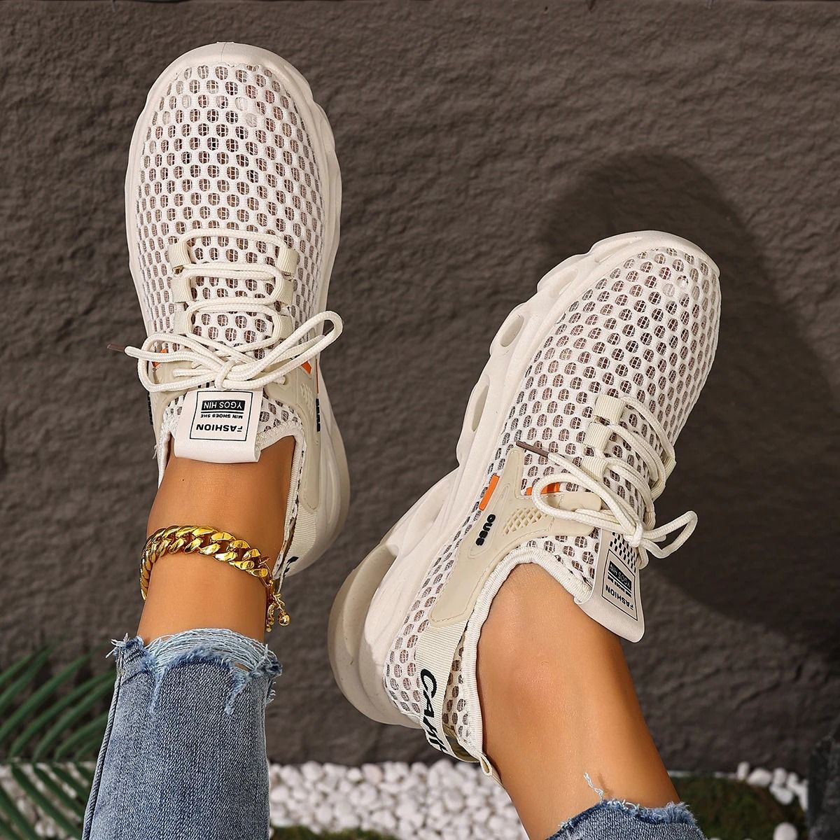 Women Summer Soft Sole Breathable Casual Shoes