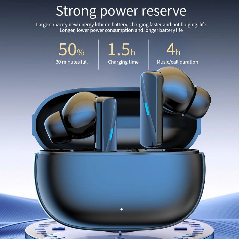 Mate50 Pro Wireless Earbuds with Noise Cancelling & Bluetooth 5.3