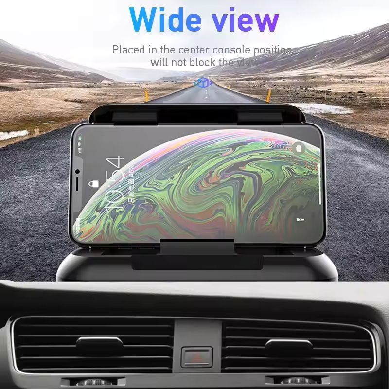 Universal Car Dashboard Phone Holder with Silicone Suction Pad