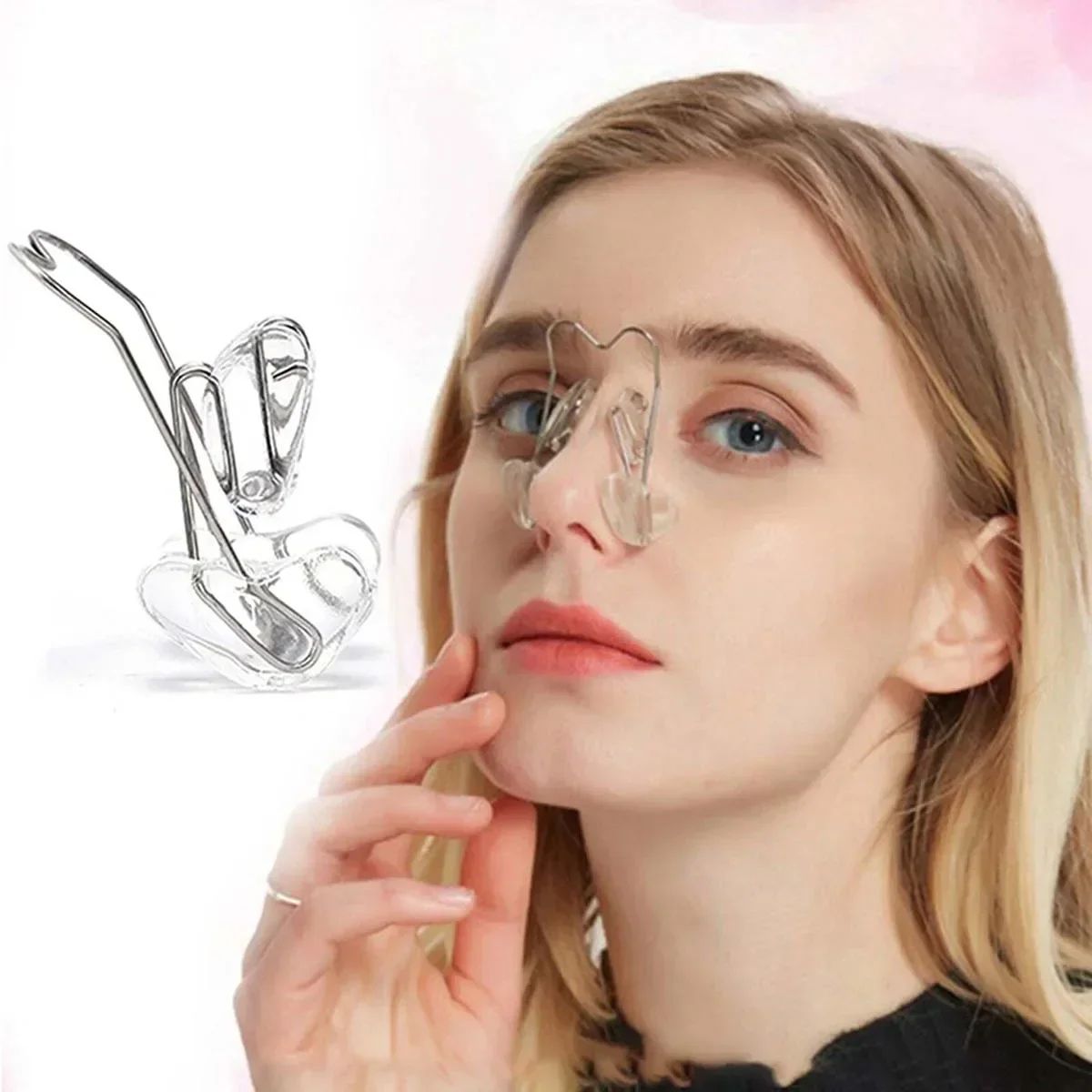 3D Nose Clip Shaper – Non-Surgical Nose Bridge Heightening & Alar Slimming Tool