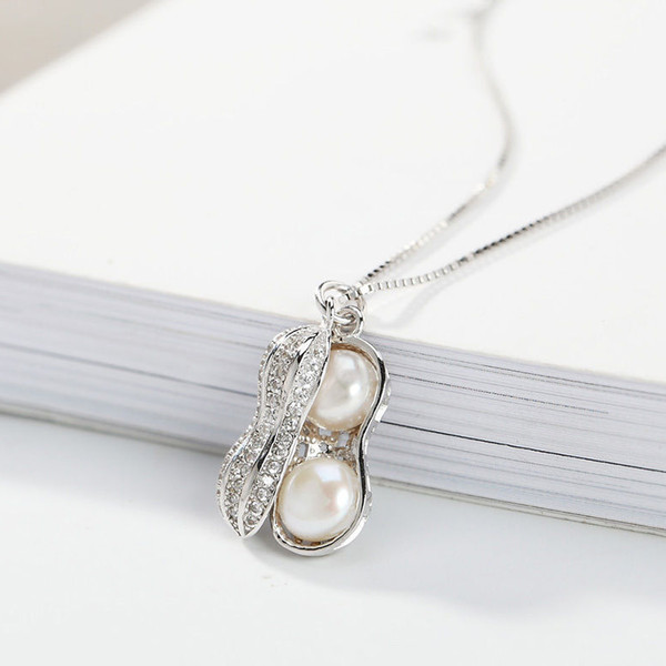 Stylish Two Peas in a Pod Necklace