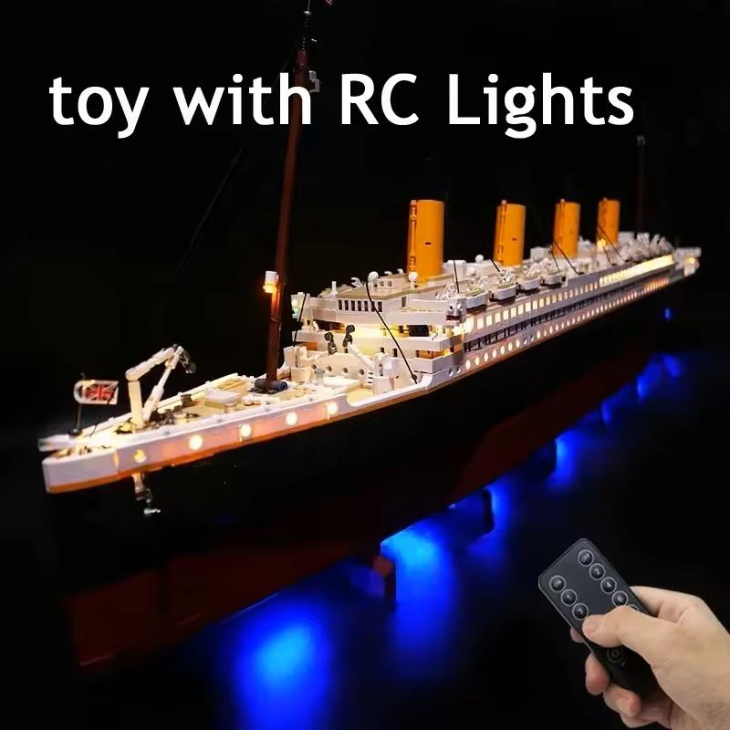 Epic 9090-Piece Titanic Ship Building Block Masterpiece Kit