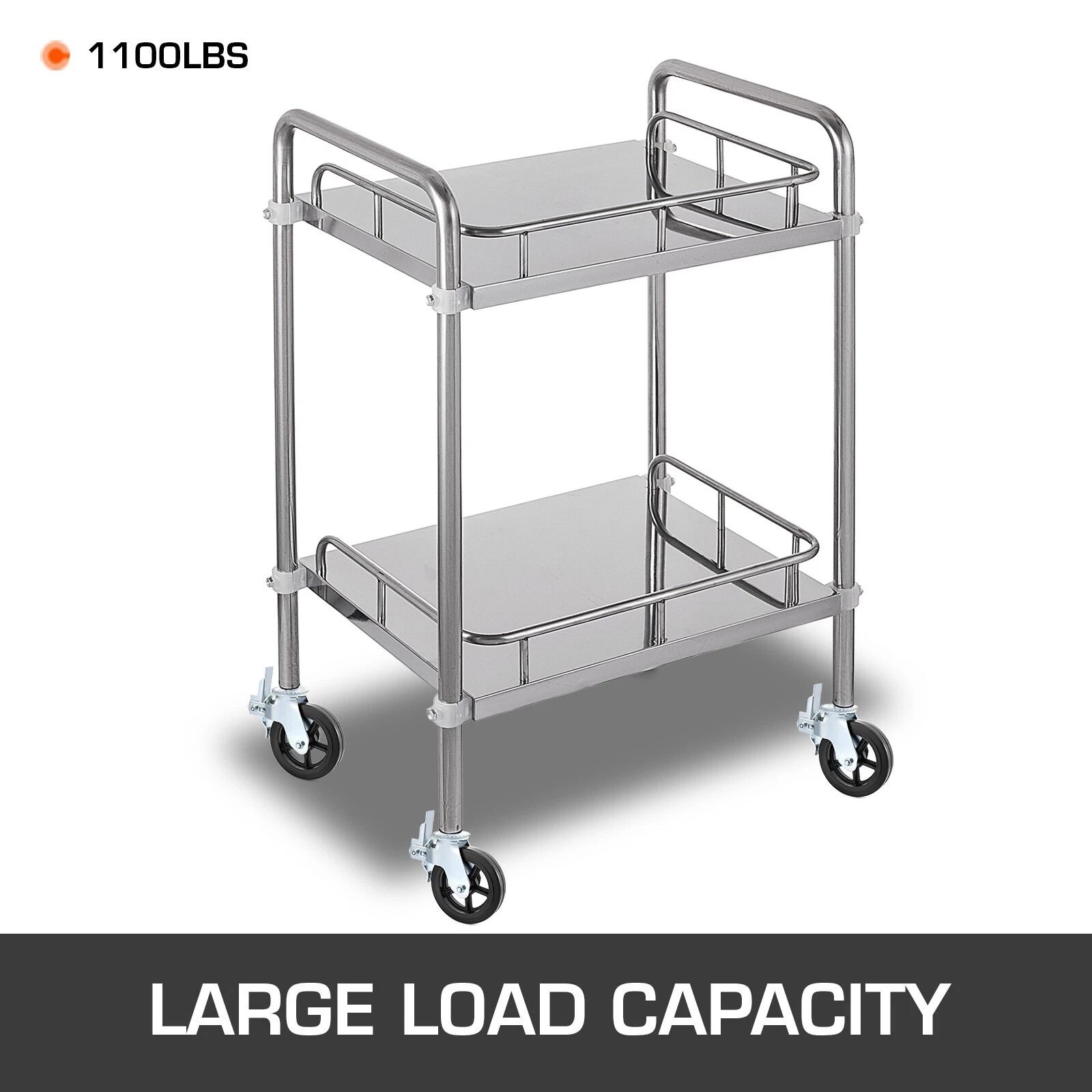 Scaffolding Caster Wheels with Locking Brakes, Capacity, Stem