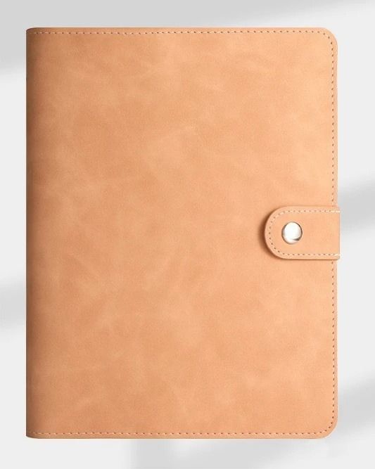 Soft PU Leather DIY Binder – A5/A6/A7 Photocard Collect Book, Bullet Journal & Agenda Planner Cover