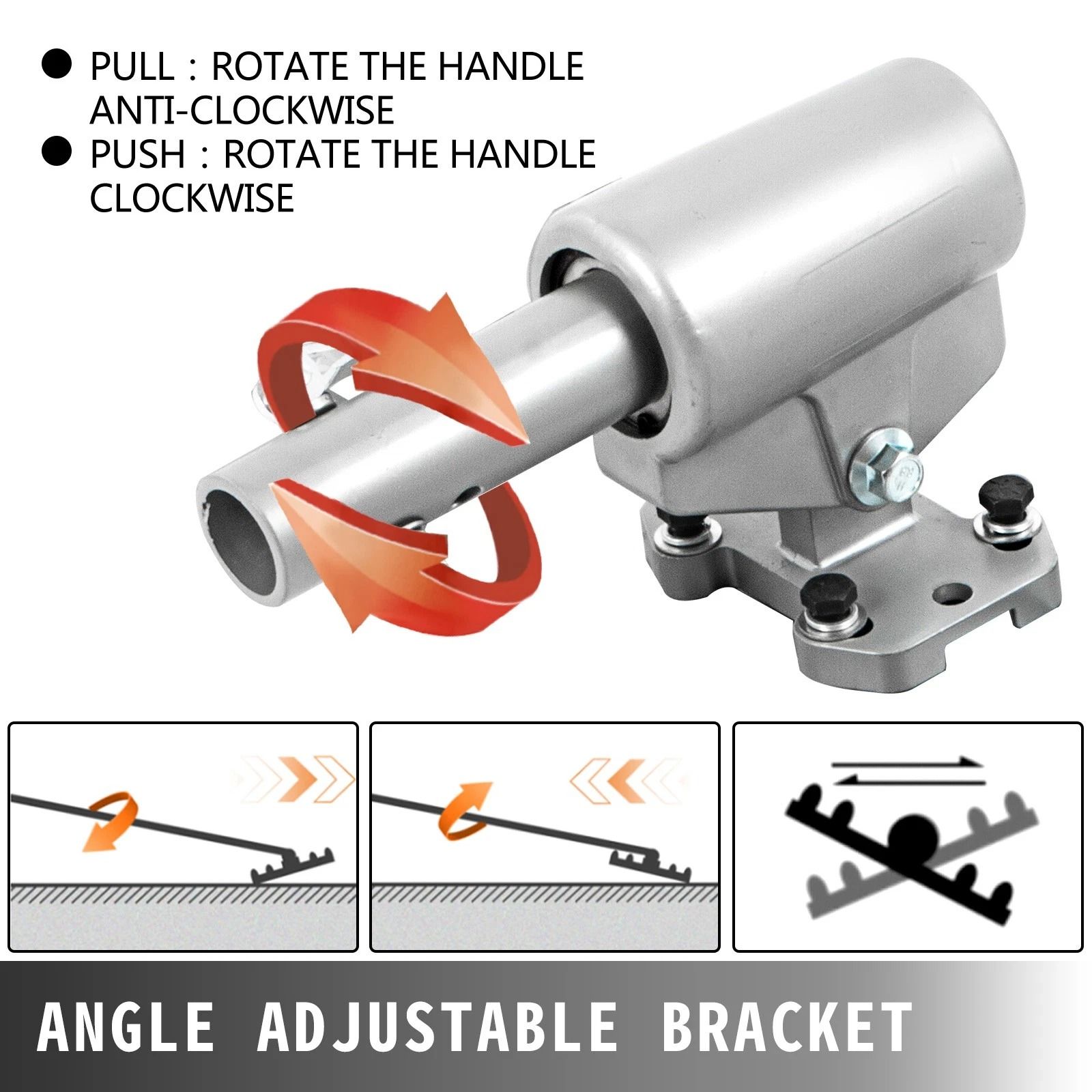 Bull Concrete Float Adjustable Concrete Trowel Float Tool with Handles