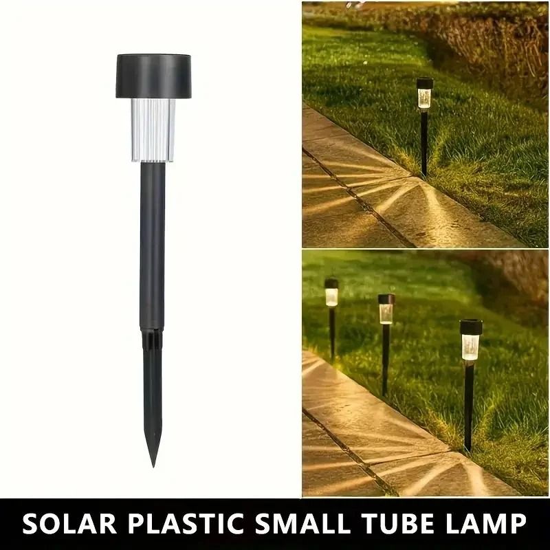 Solar Tube Pathway Lights Set