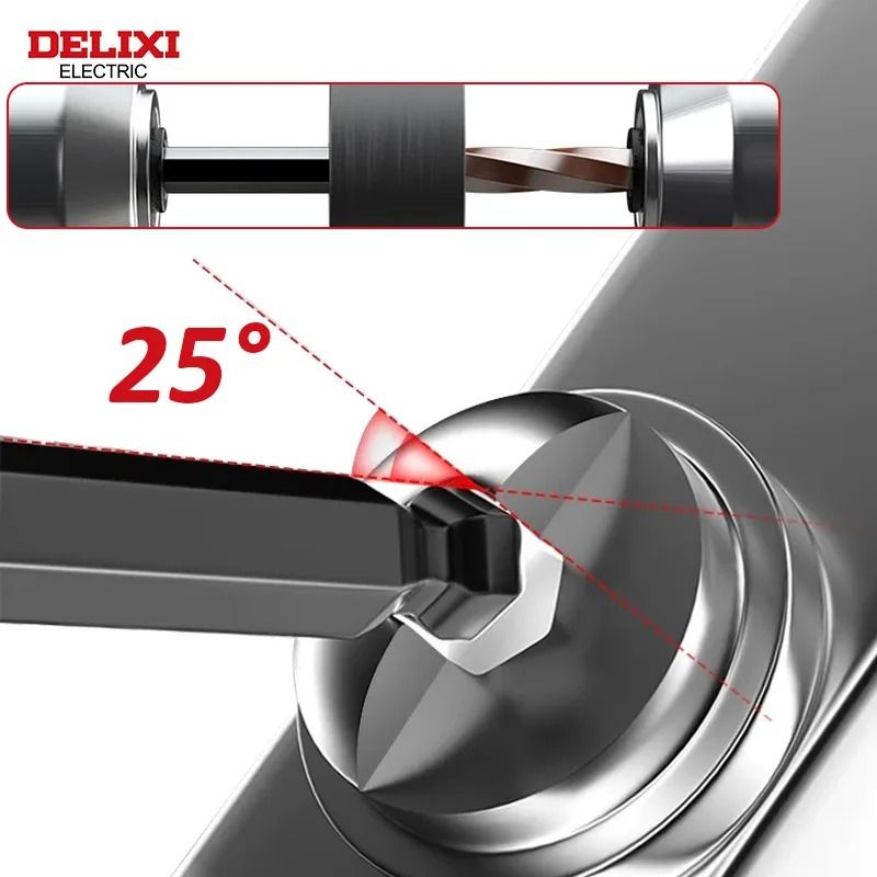 DELIXI Electric Allen Key Set Universal Hex Wrench Metric for Motorcycles and Bicycles