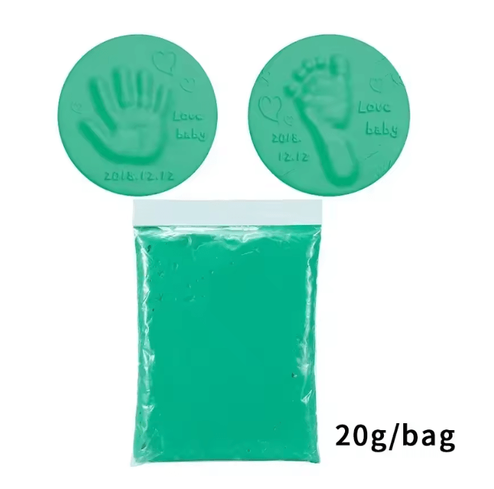 Baby Handprint and Footprint Clay