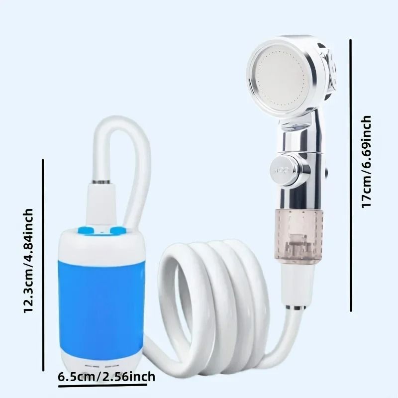 Portable USB Rechargeable Outdoor Shower | Multi-Purpose Watering System