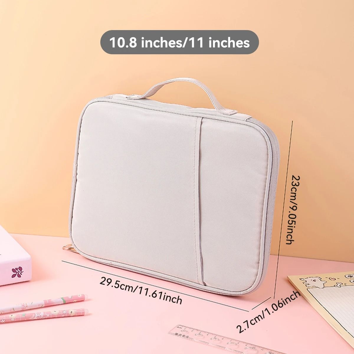 Tablet Sleeve Case 10 to 13 Inch iPad Sleeve Bag Protective Inner Carry Pouch for iPad Air 10.9 and iPad Pro 11