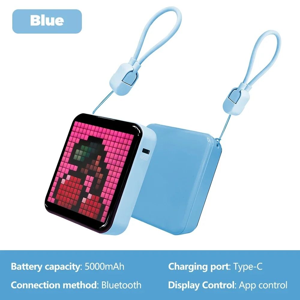 Pixel Art Desktop Power Station
