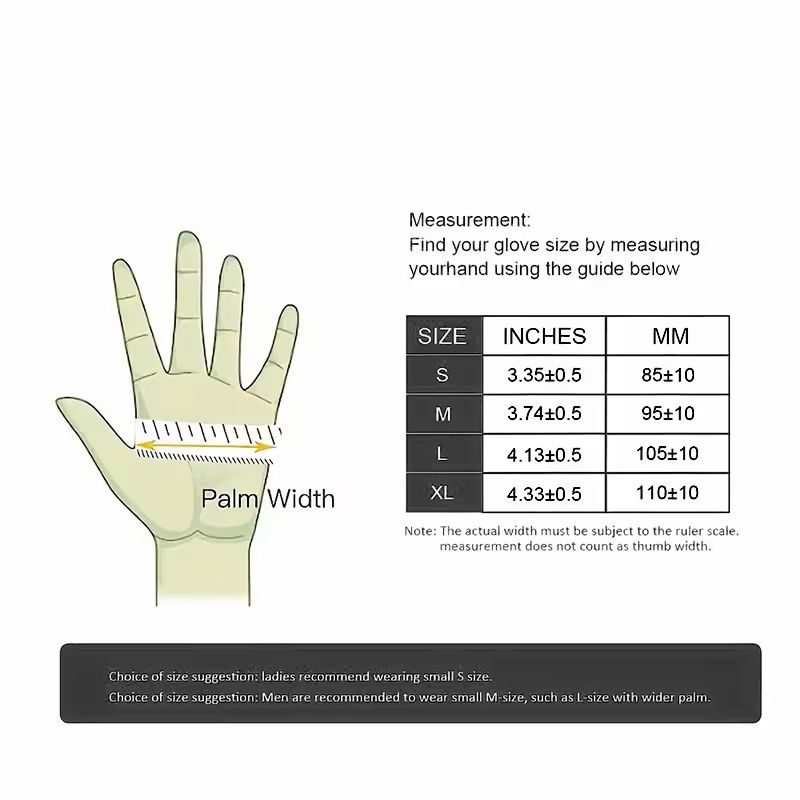 100 50 20 Piece Black Nitrile Disposable Gloves Set Waterproof Non Slip for Cleaning and Hairdressing
