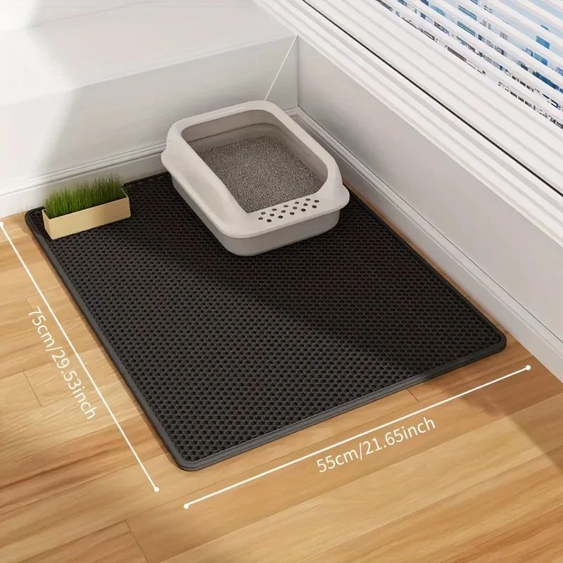 Extra Large Dual Layer Cat Litter Mat