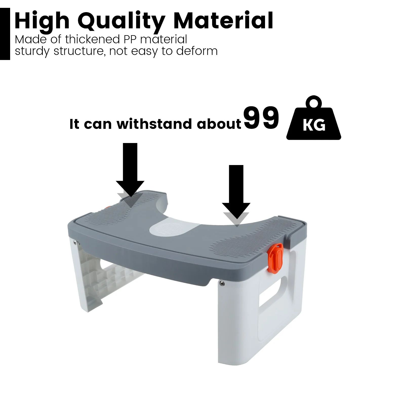 Foldable Bathroom Squat Stool