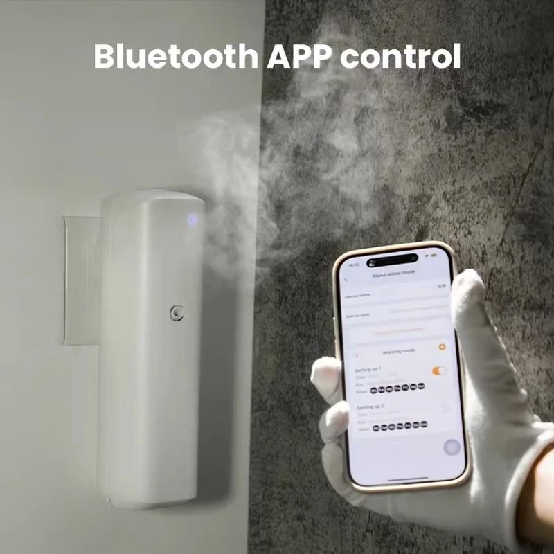 Plugin Wall Fragrance Diffuser Waterless Smart Aroma Device