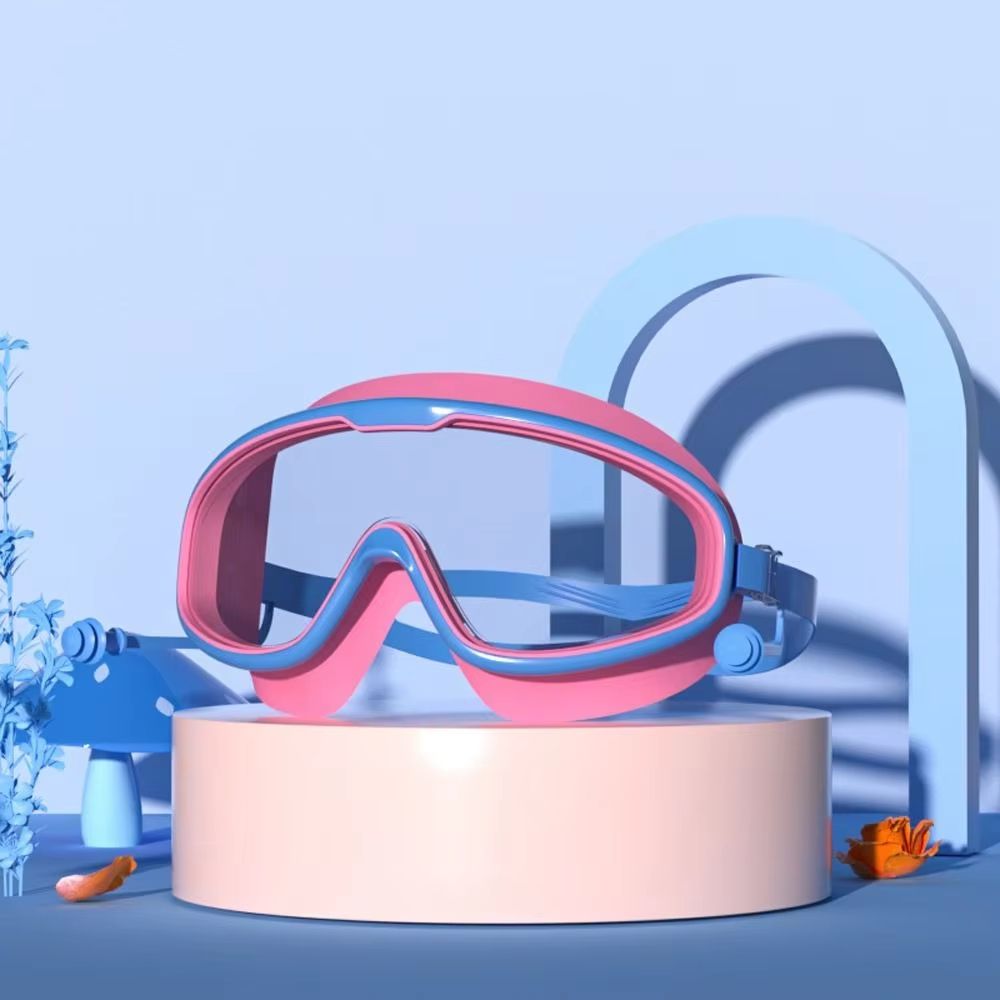 Kids Anti-Fog No-Leak Swim Goggles Clear Pool and Beach Eyewear Ages 3-15