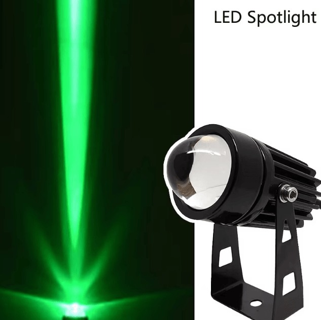 Outdoor LED Wall Spotlight Waterproof AC110V 220V Colored Beam Landscape Lighting