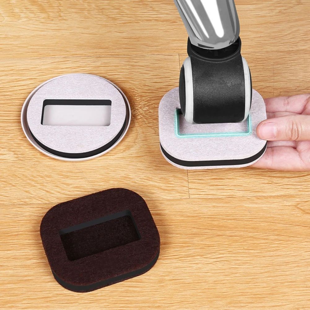Chair Wheel Stopper Caster Cups Floor Protector Anti Slip Pads