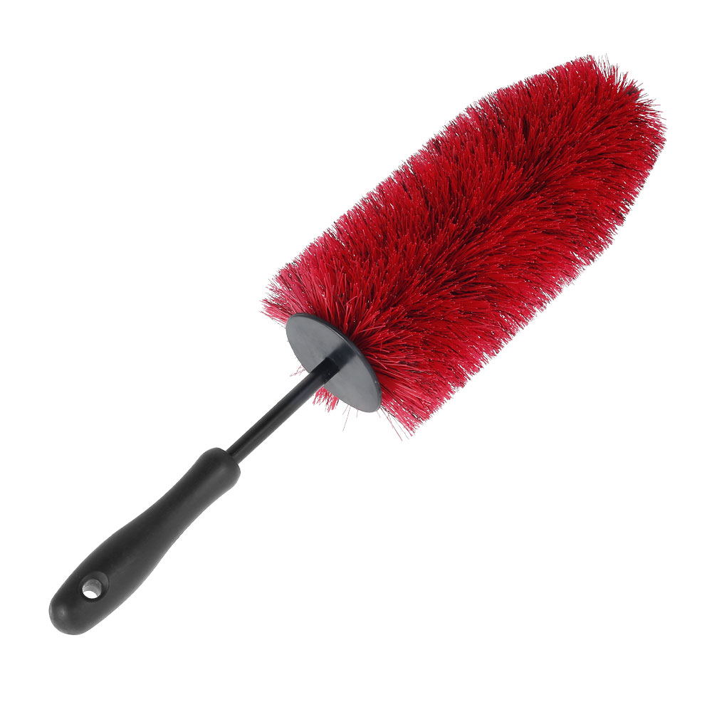 Car Wheel Rim Tire Cleaning Brush Soft Bristle Non-Scratch Car Care Detailing Tool