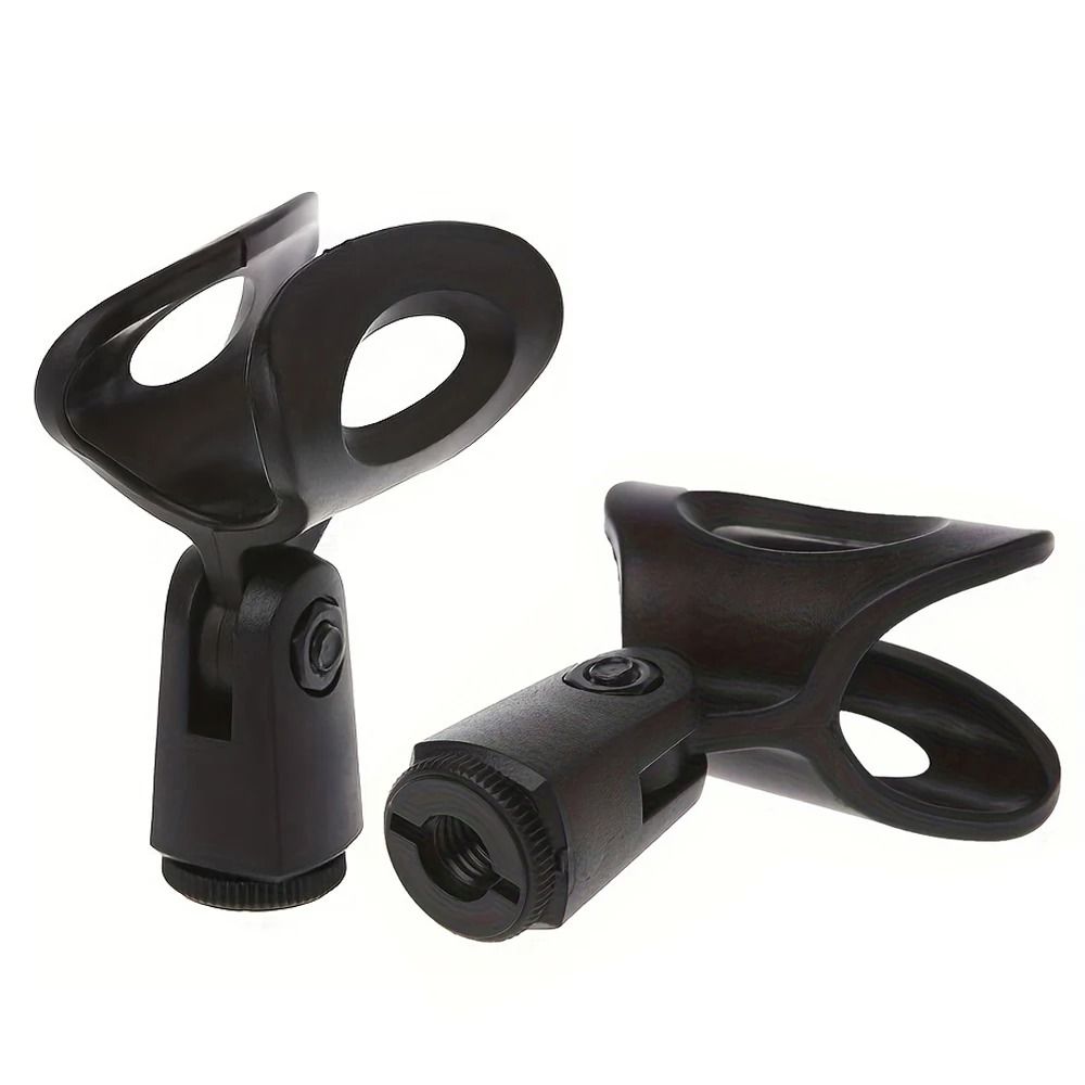 Universal Adjustable Microphone Clip Holder Set