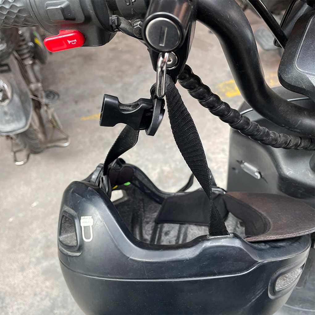 Premium Anti-Theft Helmet Lock, Rust-Proof & Compact Locking Device for Motorcycles