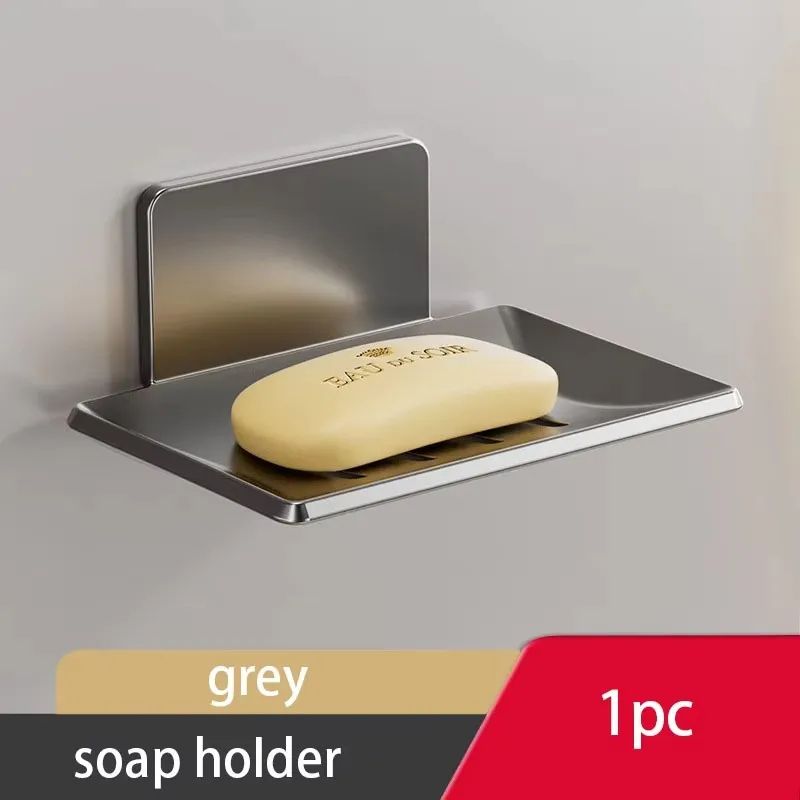 Wall Mounted Aluminum Bathroom Soap Dish