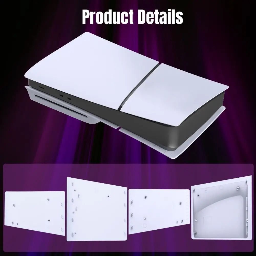 Premium PS5 Slim Replacement Panels – Hard ABS Shell Case – High-Yield Hardware Interaction Hub