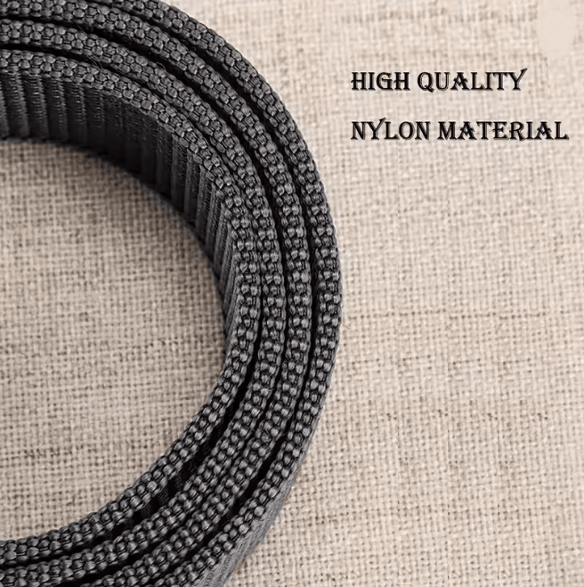 Mens Durable Nylon Canvas Belt