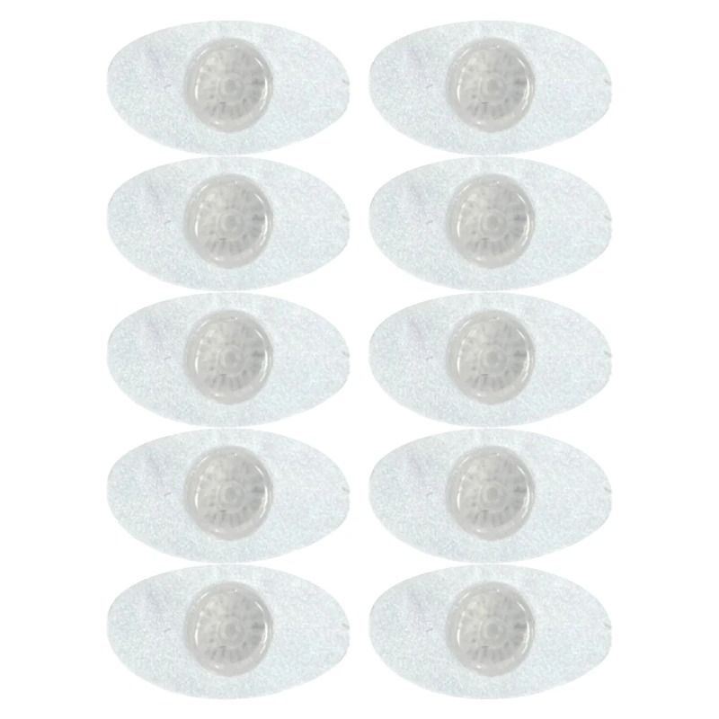 Set of 10 Earring Stopper Plugs and Secure Stud Back Clasps for Jewelry Enthusiasts