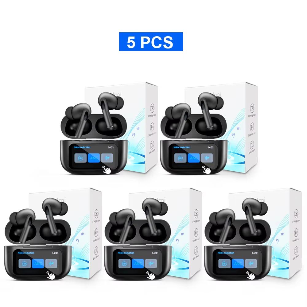 Xiaomi TWS Bluetooth Earbuds – HD Stereo Sound with LCD Touch Charging Case