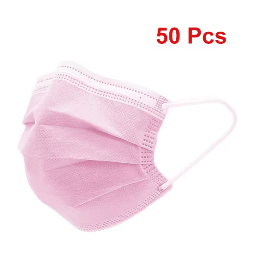 Safe Guard 3 Layer Disposable Face Masks Breathable Anti-Dust Protection with Earloops