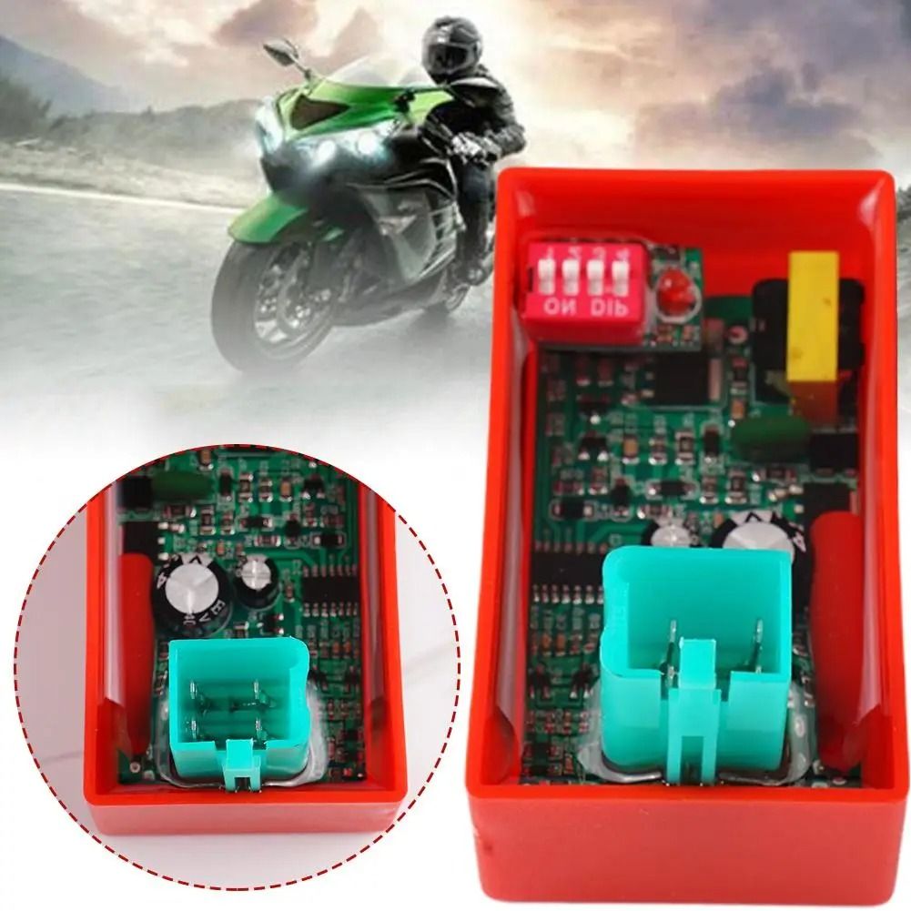 4 Pin DC CDI Ignition Module for Motorcycle Dirt Bike and Go Kart Engines